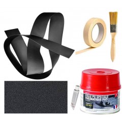 Kit de protection PVC anti-ragage pour kayak de mer.