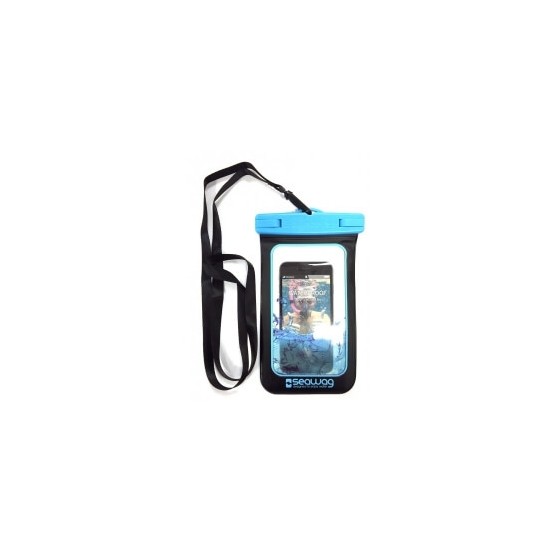 Pochette étanche téléphone portable piscine bleu - grossiste d'accessoires  GSM Hurtel